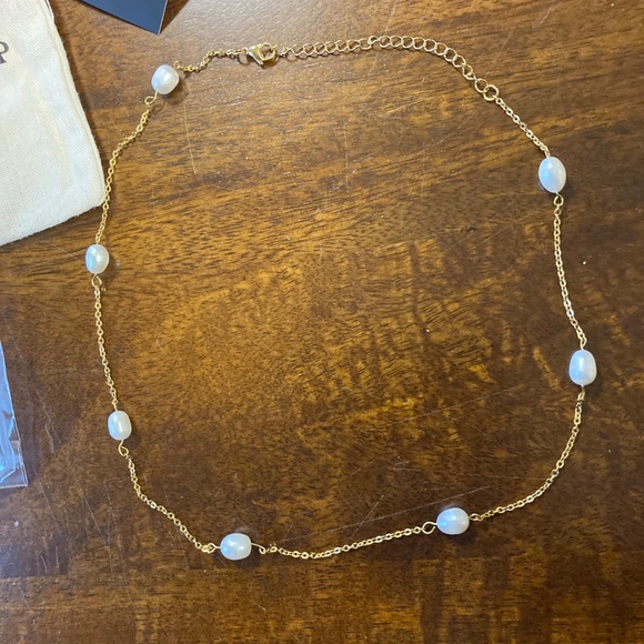 Gigi Pip Pearl Chain Band for Hat - Picture 2 of 7